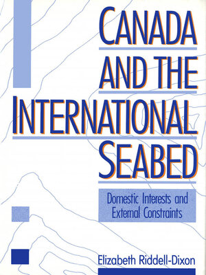 cover image of Canada and the International Seabed
